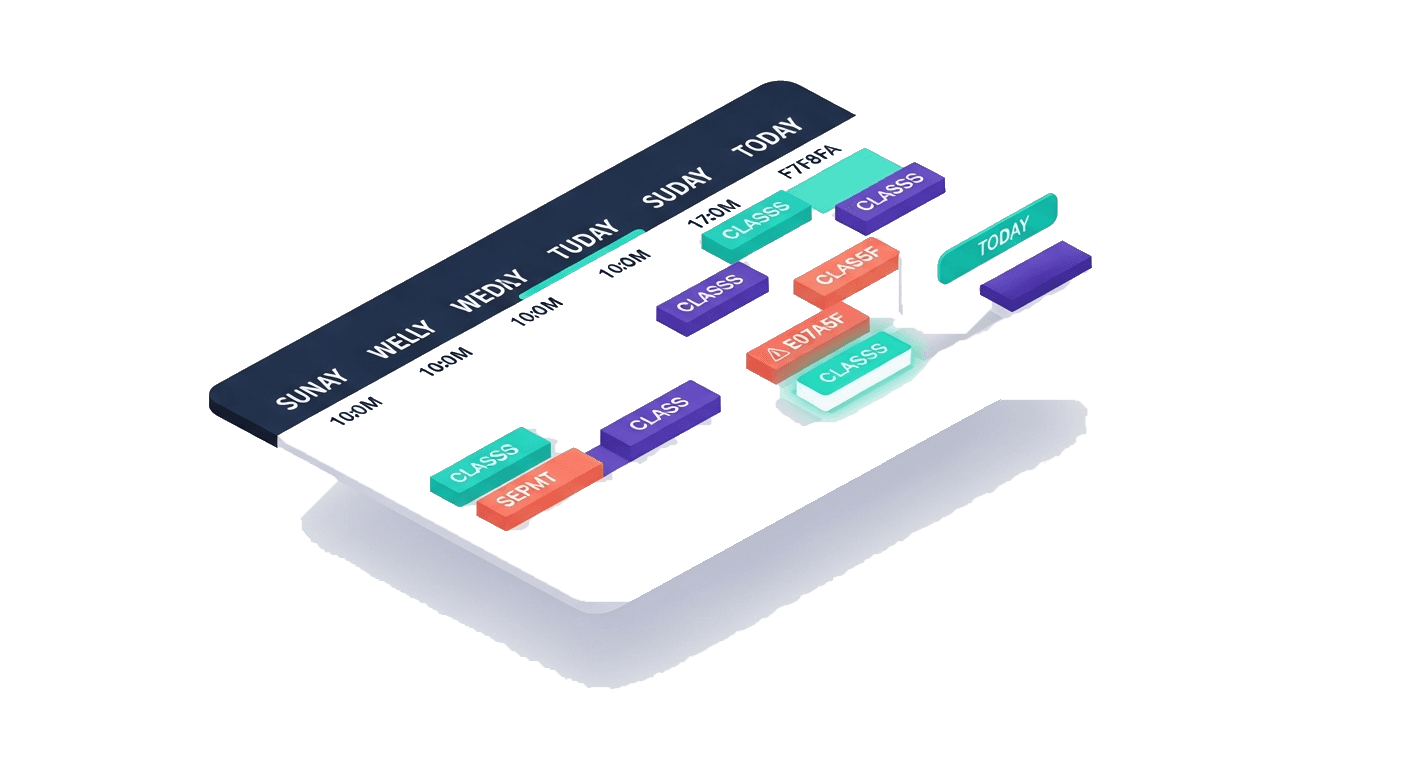 Class Schedule & Status